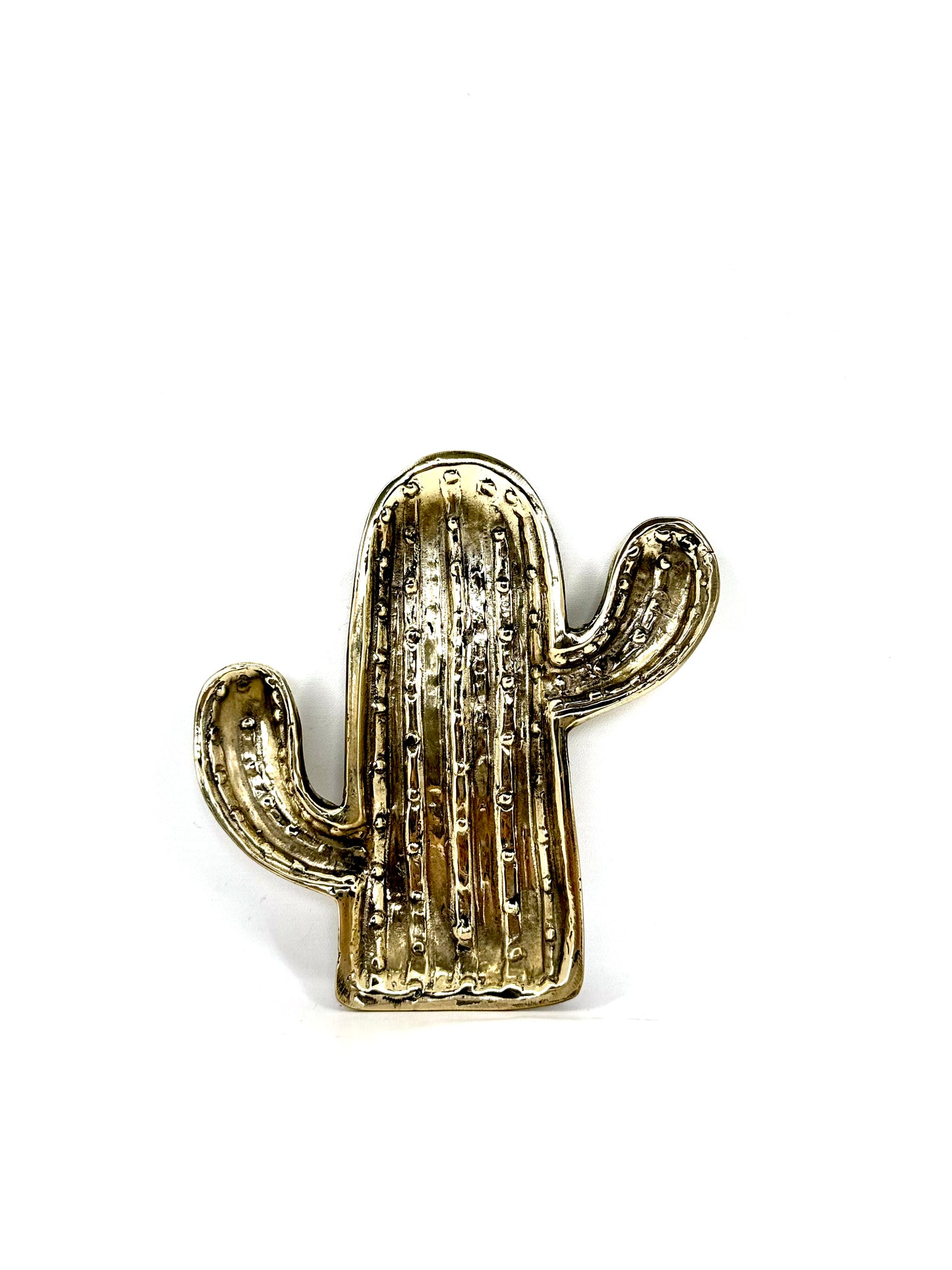 Cactus Brass Tray