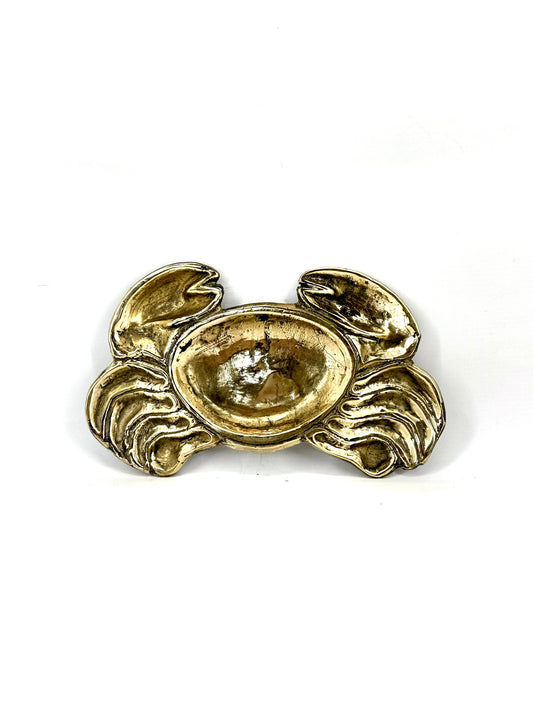 Crab Brass Tray
