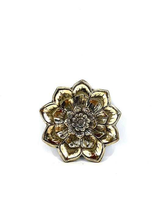 Lotus Brass Tray