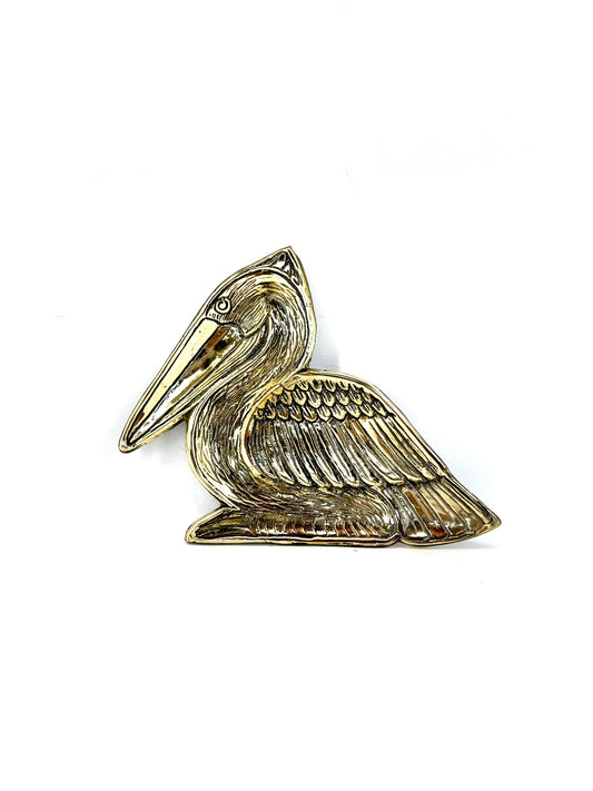 Pelican Brass Tray