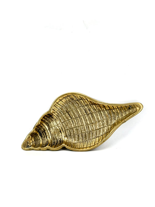 Shell B Brass Tray