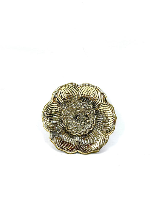 Sunflower Brass Tray